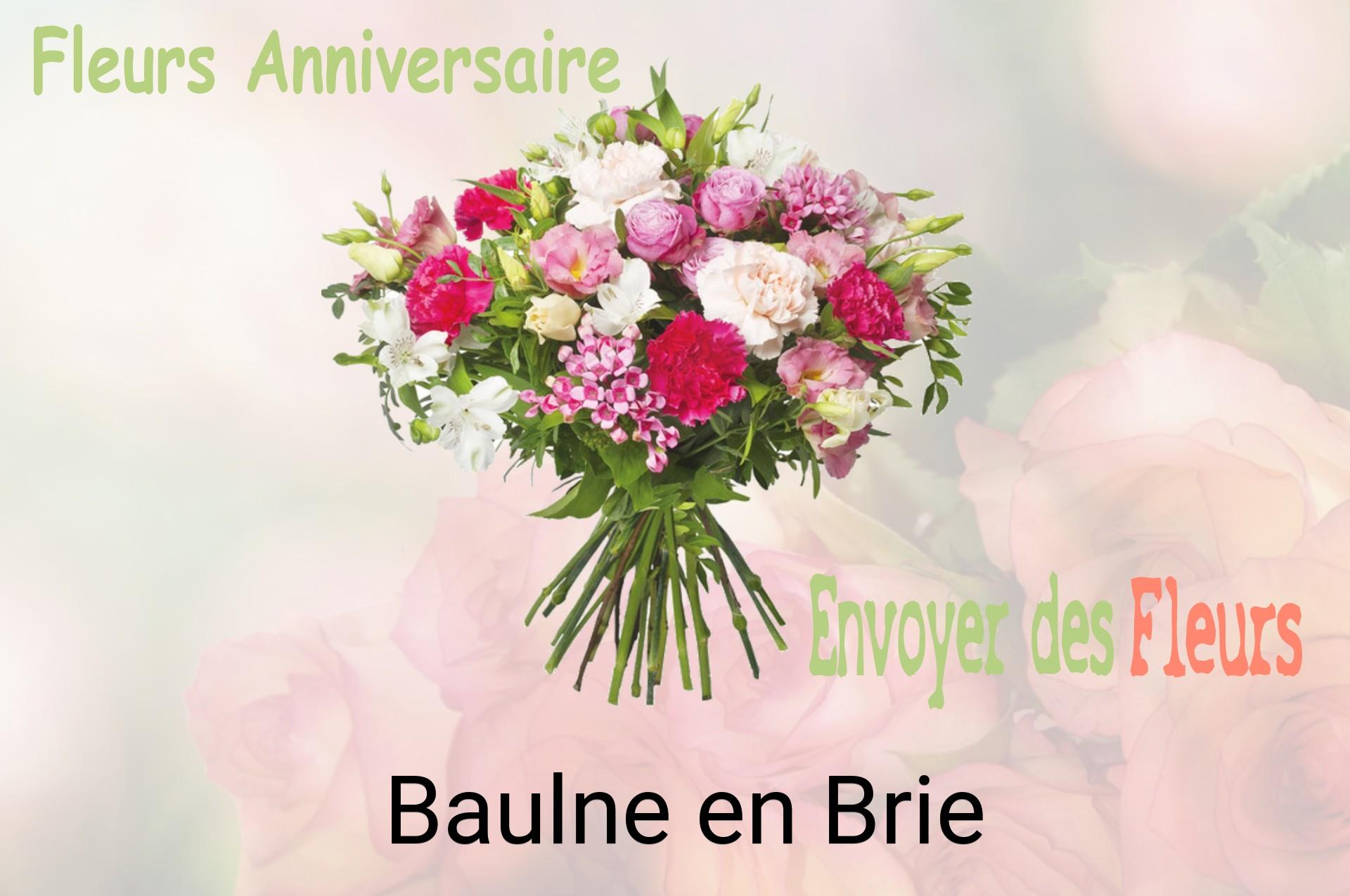 Bouquet de fleurs d’anniversaire livré à Baulne-en-Brie