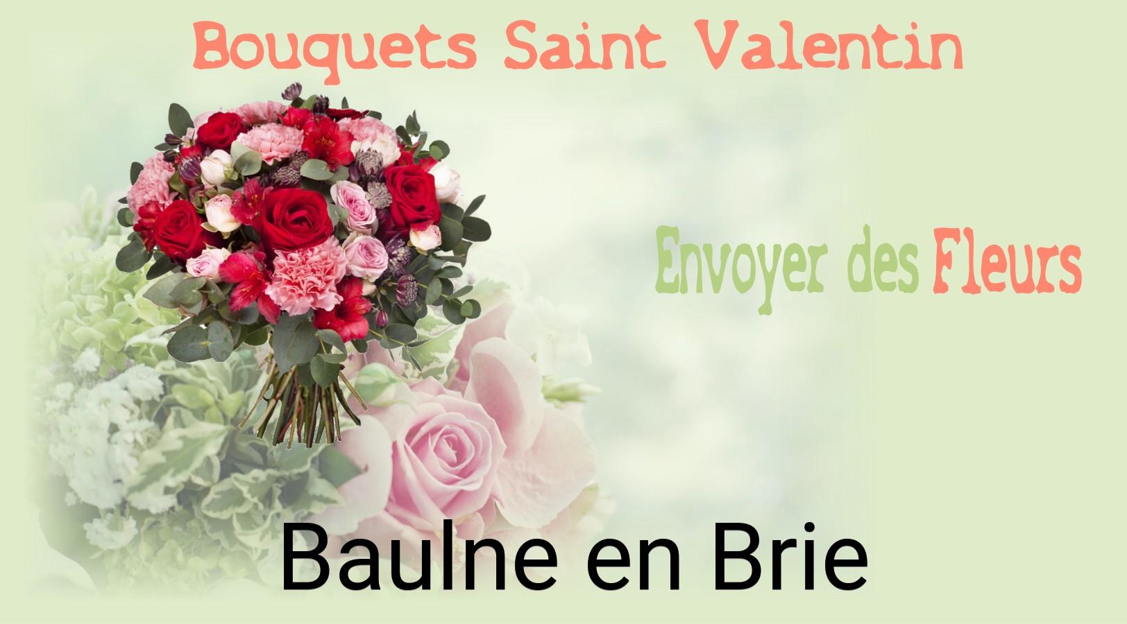 Roses de Saint-Valentin livrées à Baulne-en-Brie